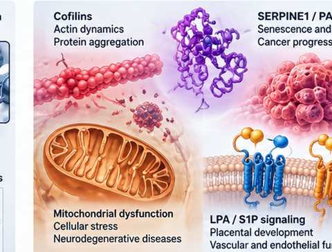 Scientific illustration for disease signaling and molecular medicine research at The Goyal Lab